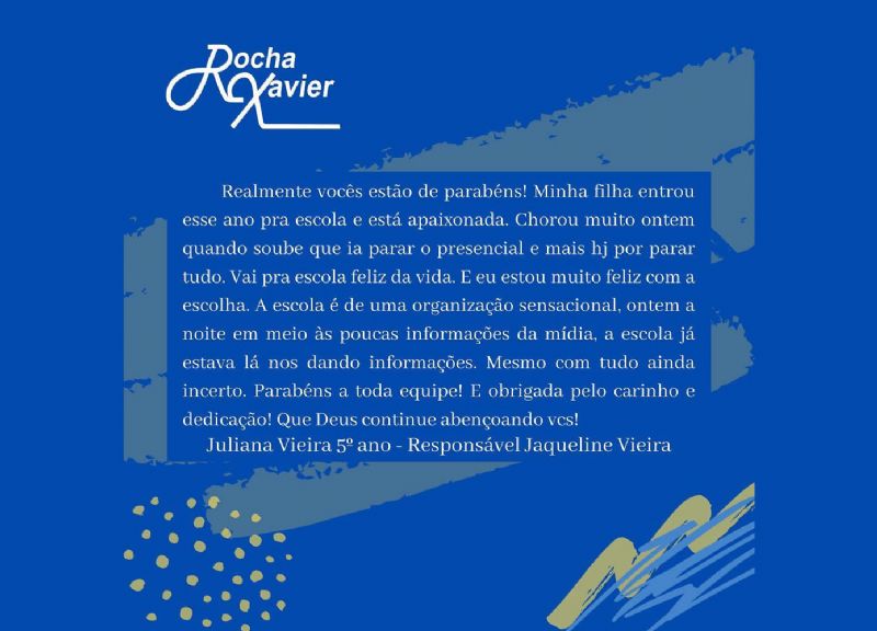 Depoimento dos responsáveis que aqueceram o coração de toda 