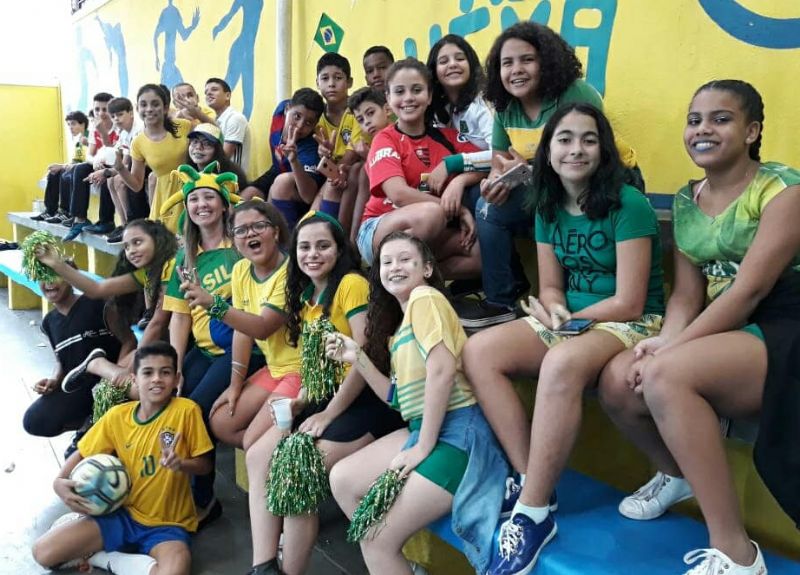 Brasil rumo ao Hexa! Muita animação na Festa da Copa.