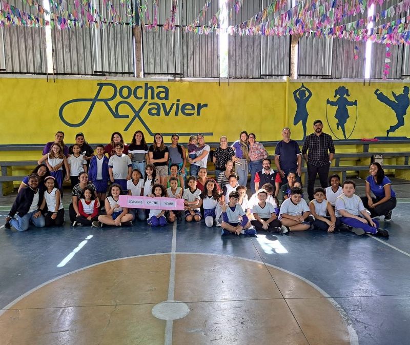 Atividade realizada com as turmas do 4º e 5º ano manhã e tar